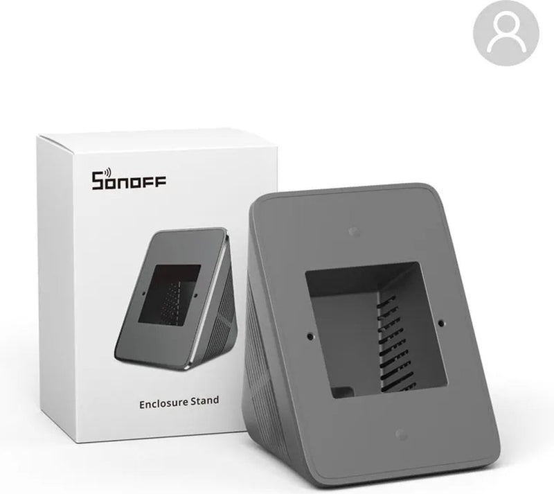 Soporte para panel Sonoff (negro)