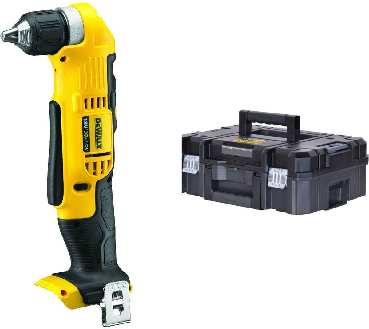 Taladro angular inalámbrico Dewalt dcd740nt 18v | cuerpo en tstak - dcd740nt-xj