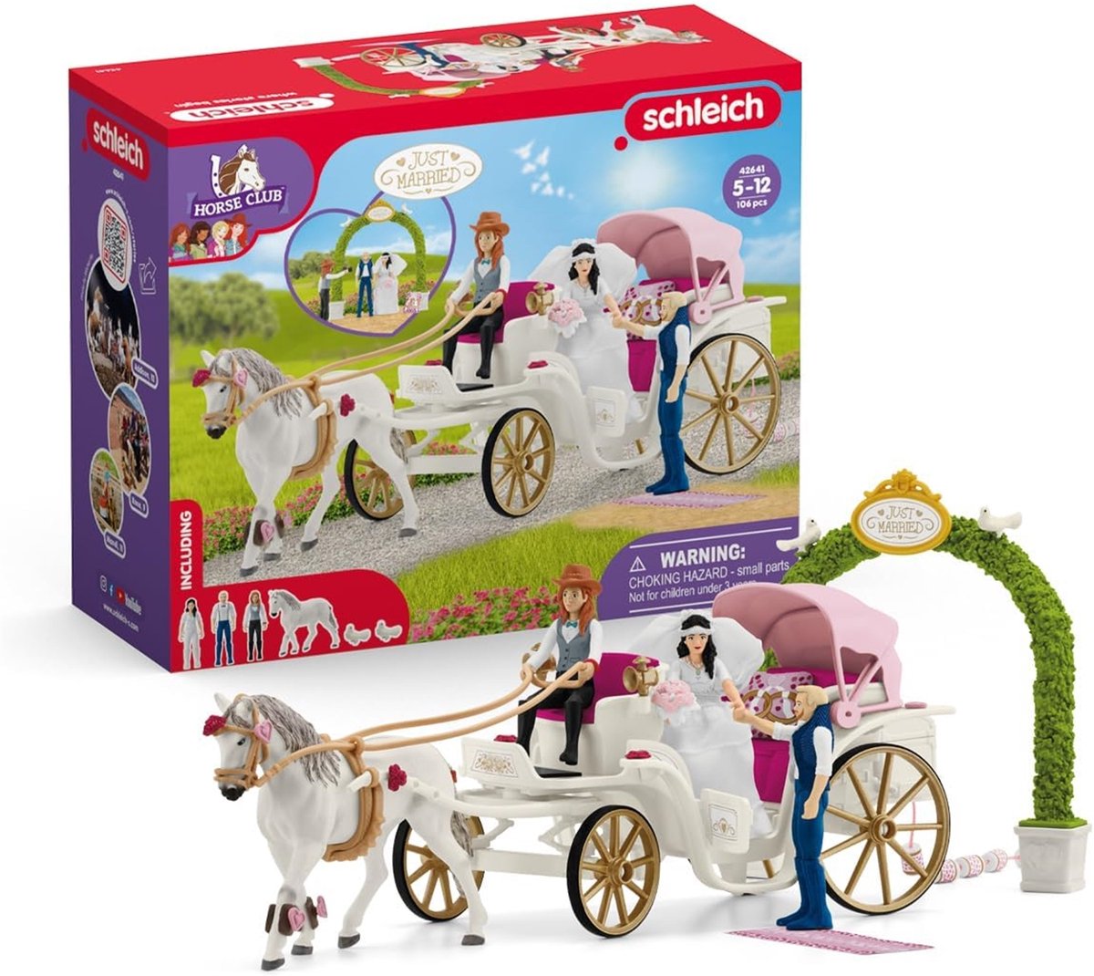 Coach di nozze del Schleich Horse Club 42641