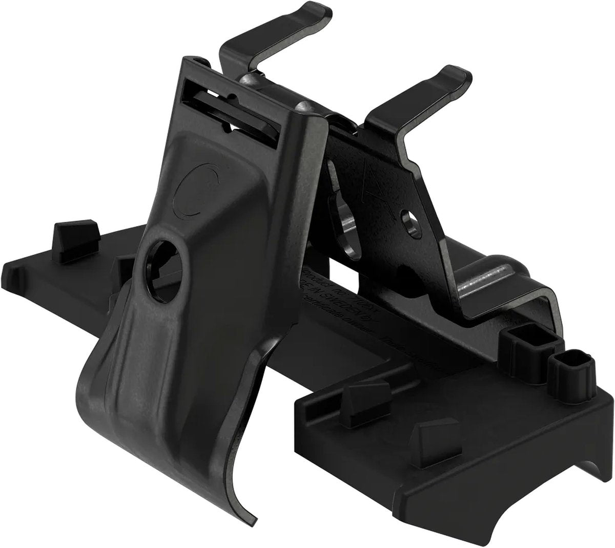 Thule kit 186057 flush rail 4-pack montagekit voor dakdragersysteem zwart