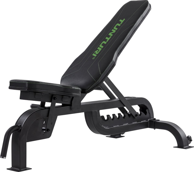 Banco de musculación utilitario Tunturi ub90 pro - banco de fitness - banco de entrenamiento - ajustable - incl. aplicación de fitness gratuita