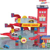 Garage in legno Mentari rosso