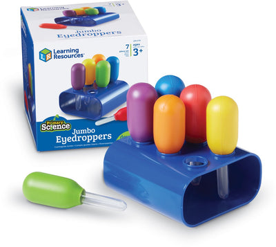 Risorse didattiche Contagocce Jumbo di Primary Science® con supporto - 3+