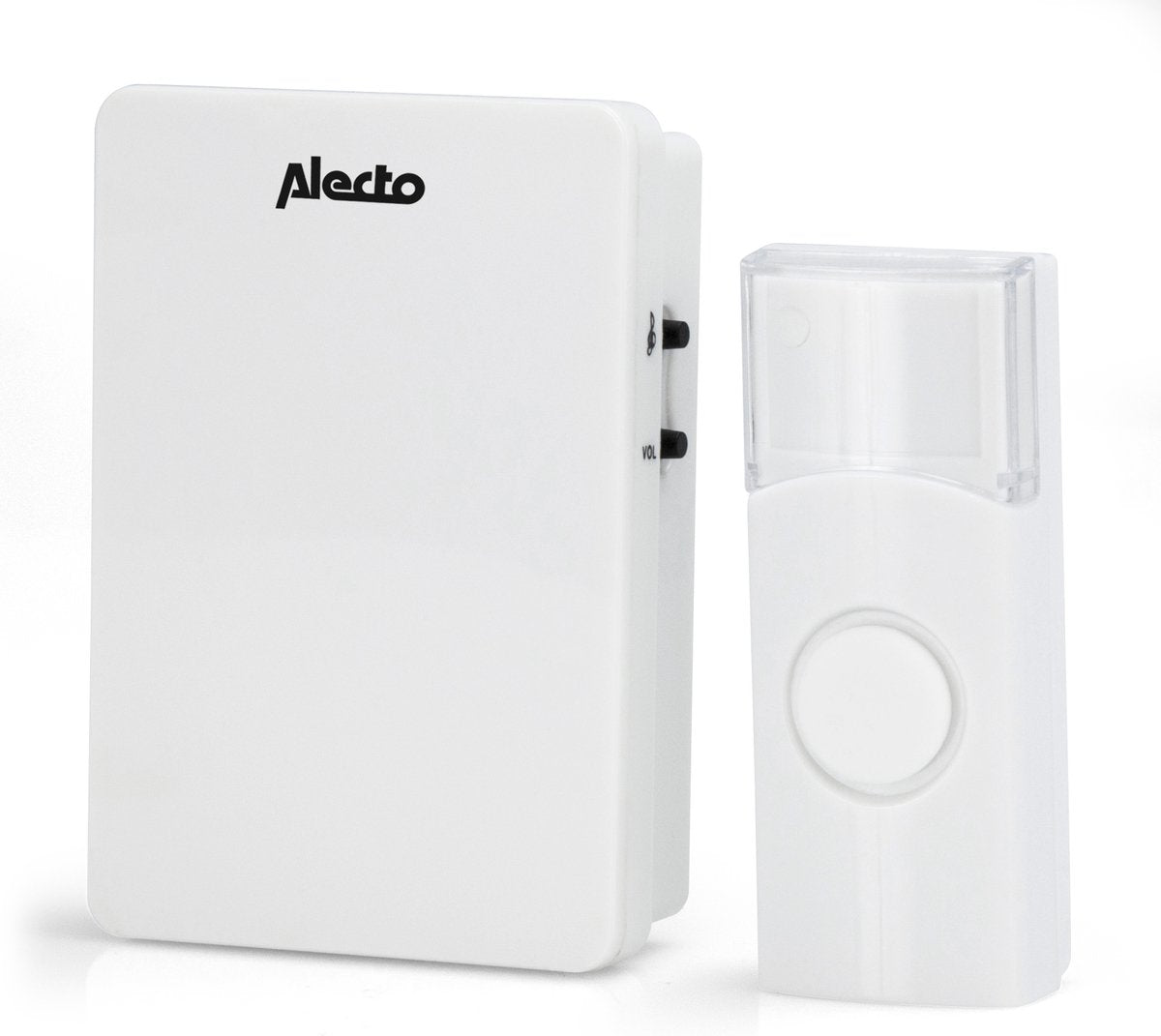 Campanello wireless Alecto adb-11wt - campanello e ricevitore wireless - installazione semplice