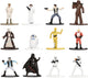 Jada - speelfiguur disney -star wars 12 pack nanofiguren - han solo - leya - luke skywalker - obi wan kenobi - c3po - r2d2 - chewbacca - stormtrooper - darth vader - rebel pilot
