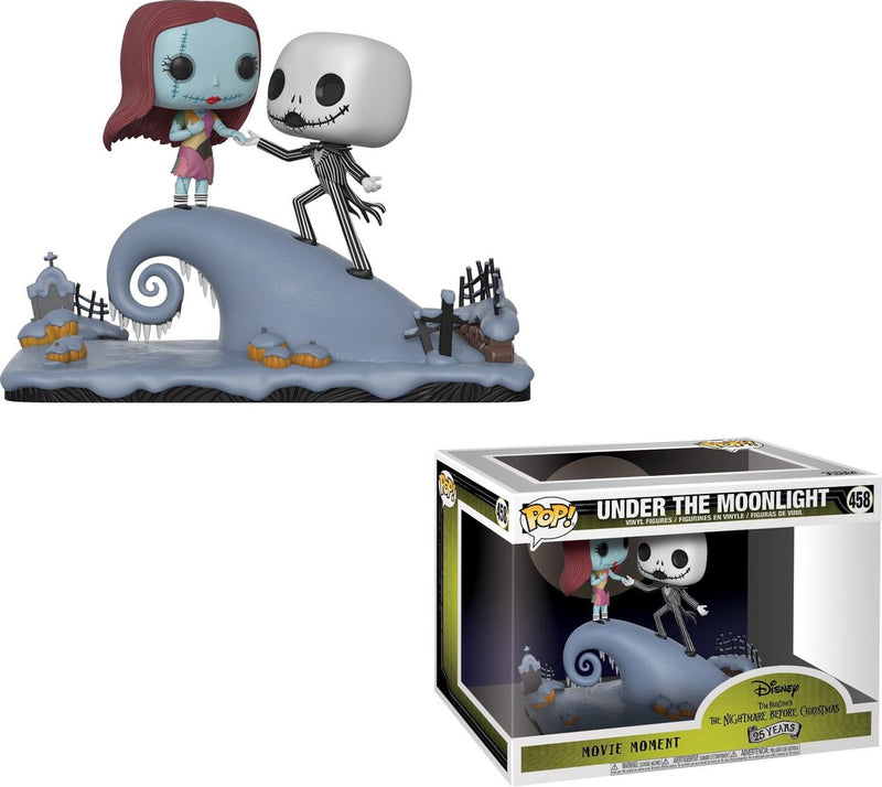 ¡Funko pop! disney: momentos de película - bajo la luz de la luna - jack y sally #458