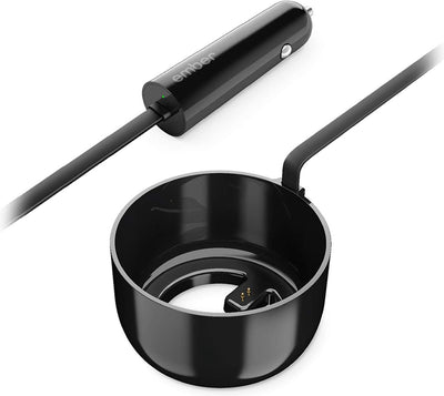 Ember travel mug² car charger - coffee cups to go - cup warmer - 12v power connection - gift for coffee lovers - black
