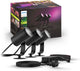 Foco de jardín Philips Hue Lily - luz blanca y de colores - 3 focos - negro - bajo voltaje - base