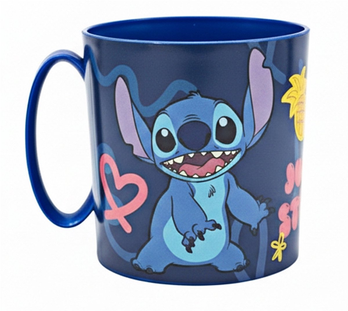 Disney - lilo stitch - mok 350ml - stitch happy face - microwafe safe (bpa-vrij)