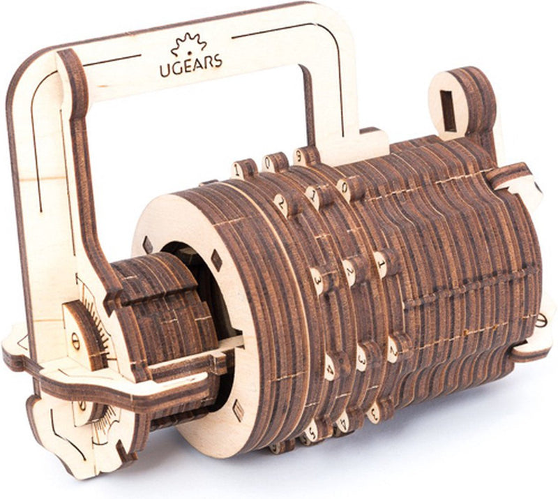 Kit modello in legno Ugears - serratura a combinazione