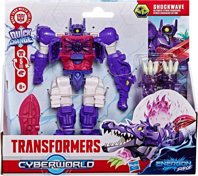 Hasbro transformadores cyberworld último cibercambiadores onda de choque
