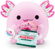 Snackles serie 2 - axolotl abbie con krispy kreme - 35 cm da zuru