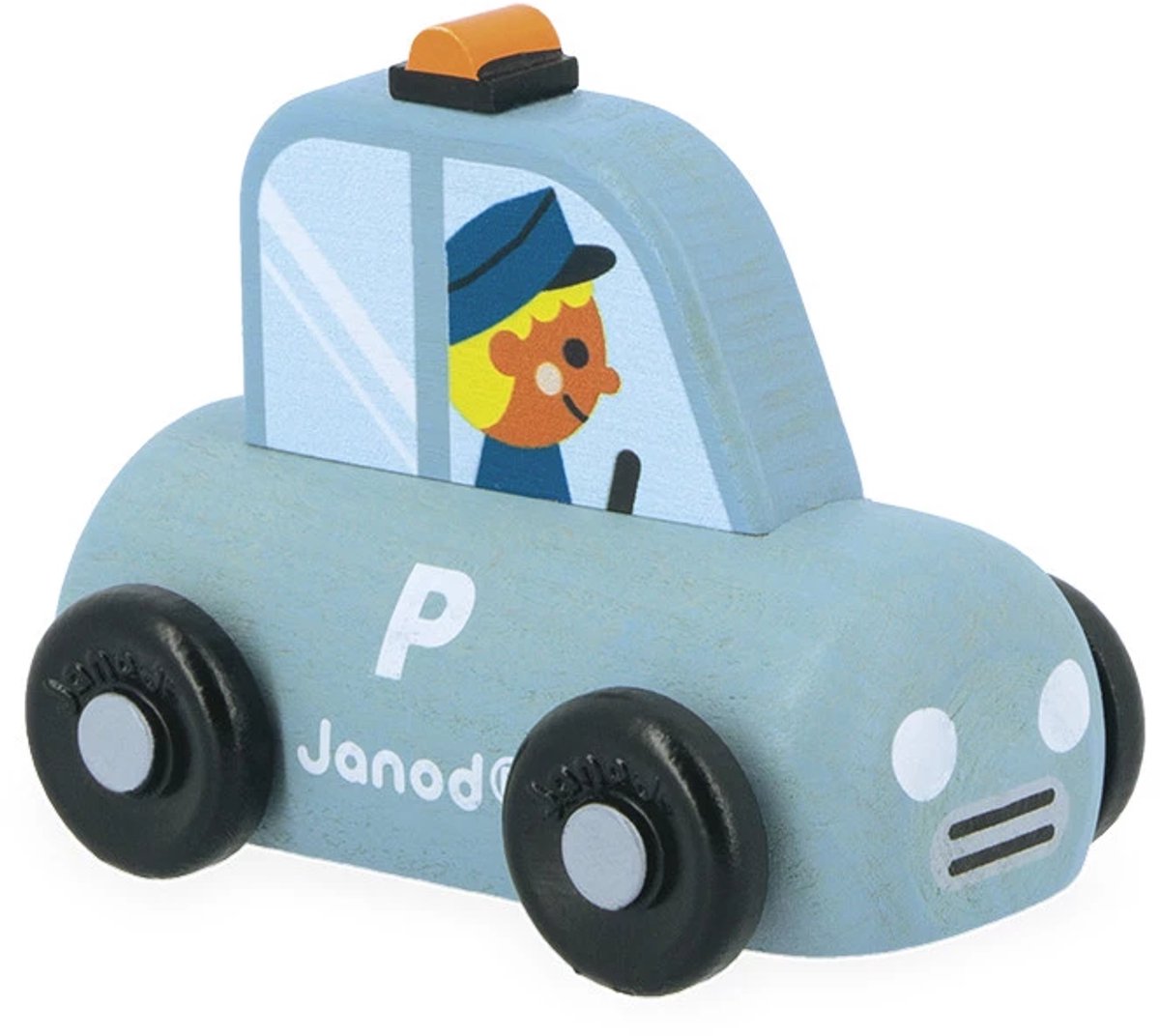 Janod - Incrocio - Auto della polizia in legno