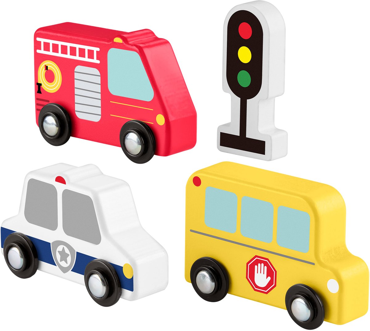 Set di veicoli in legno Fisher-Price