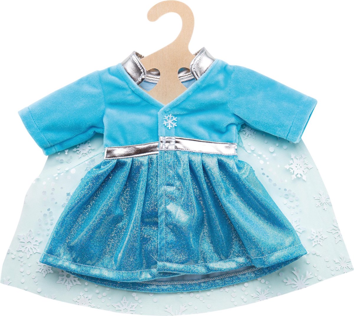 Doll dress Ice Princess with Cape, 35-45 cm
