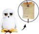Harry Potter - peluche - Edvige la civetta con lettera - play by play - t300 - 25 cm