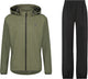 Agu go regenpak essential dames heren - groen - xxl - waterdicht ademend