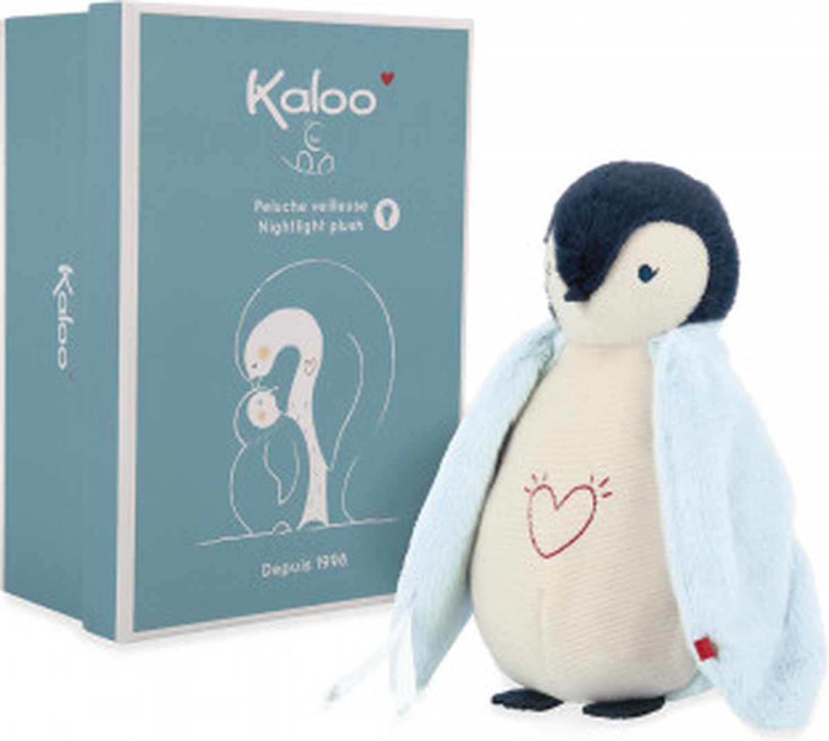 Complici Kaloo – Luce notturna blu pinguino