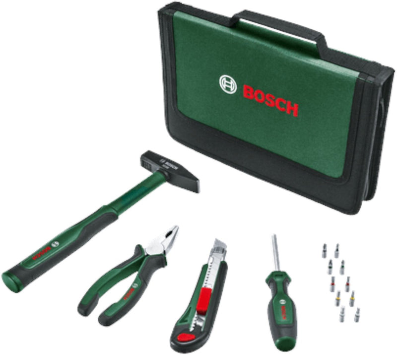 Juego de herramientas manuales Bosch Easy Starter - 14 piezas