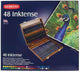 Derwent - lapicero inktense caja de madera con 48 lapices