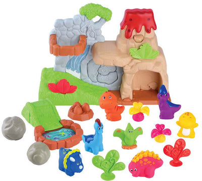 Gioca a Dinos con set di vulcano, 20dlg.