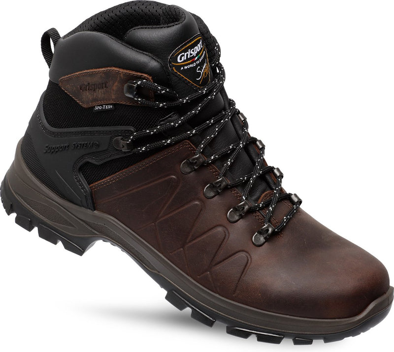 Scarponi da trekking unisex Grisport ranger mid - marroni
