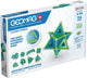 Geomag classic panels green line recycled - magnetisch constructiespeelgoed - 114-delig - vanaf 5 jaar