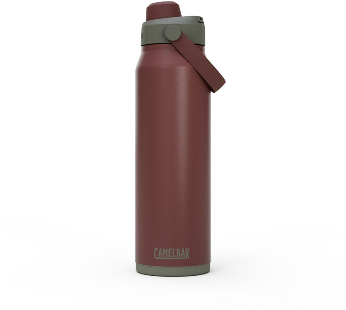 Camelbak thrive chug - aislado al vacío - botella aislante de acero inoxidable - 1 l - marrón (ámbar quemado)