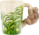 Jungle Adventurer Sloth - Formata tazza in ceramica