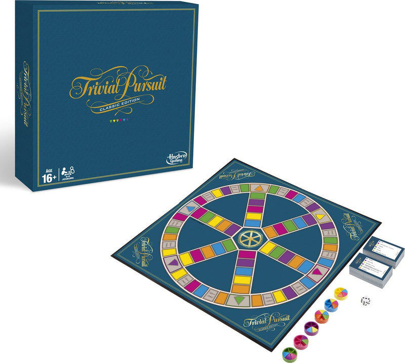 Hasbro gaming Trivial Pursuit Classic - gioco da tavolo (francese)