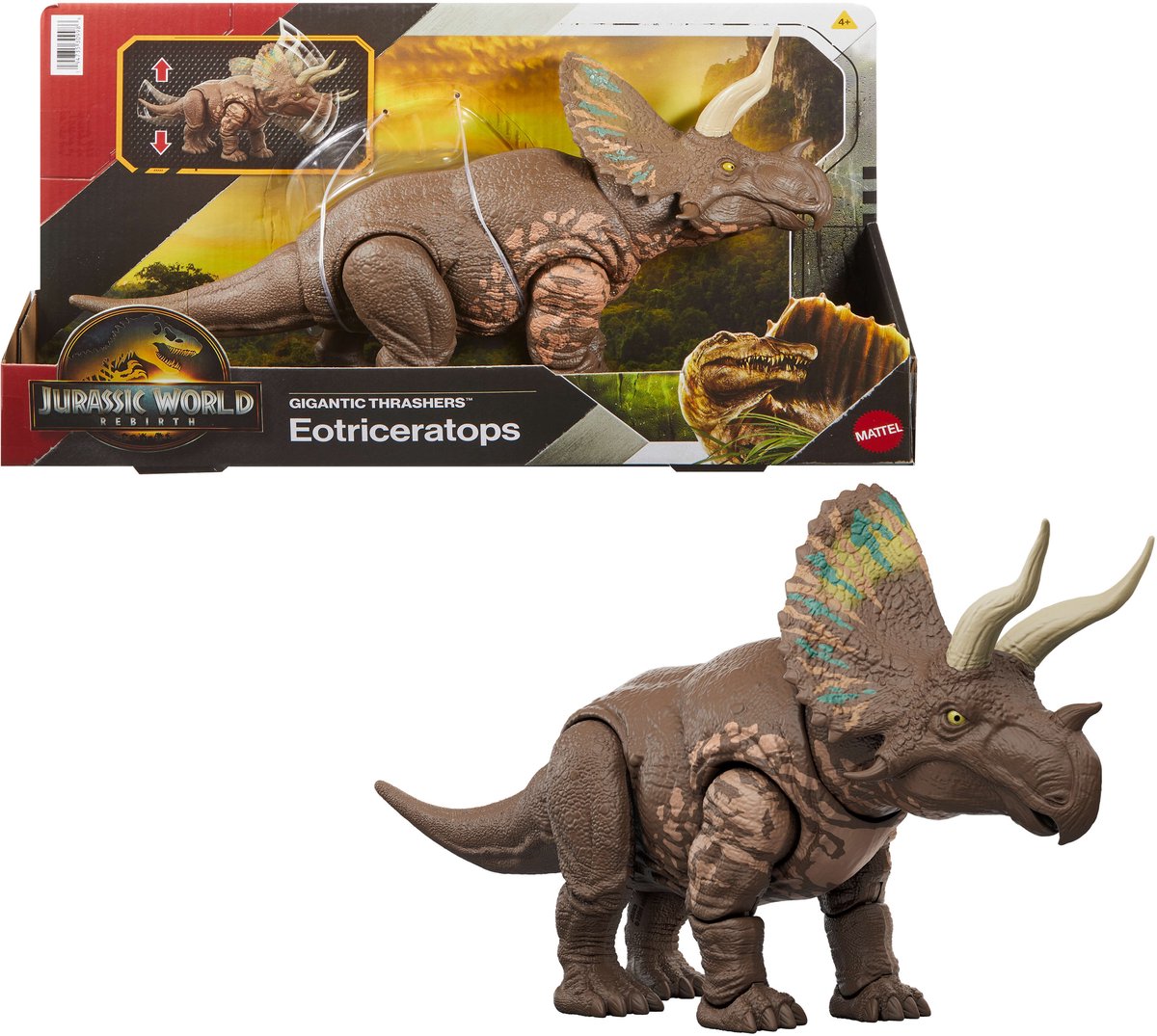 Jurassic World Movie Gigantic Action Eoterriceratops