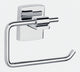 Portarrollos de baño Tesa klam cromado autoadhesivo sin taladrar - 142x95x47mm