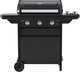 Campingaz 3 series compact compacta 3 ls barbacoa móvil gas negro 9600 w