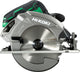 Sierra circular a batería hikoki c1807daw2z 18v en estuche hsc iv