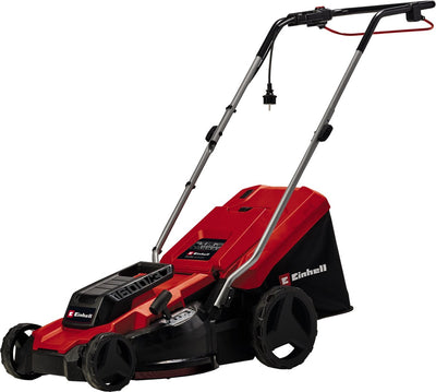 Cortacésped eléctrico Einhell GC-EM 1600 37 - 1600 W - ancho de corte: 37 cm - recipiente colector de 38 l - superficie de césped recomendada: hasta 700 m² - altura de corte: 20-60 mm