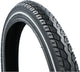 Dresco outdoor tire street - tire size 20 x 1.75 - etrto size 47-406 - safe reflection - optimal grip in all weather conditions - low rolling resistance - high puncture resistance - optimal grip - black