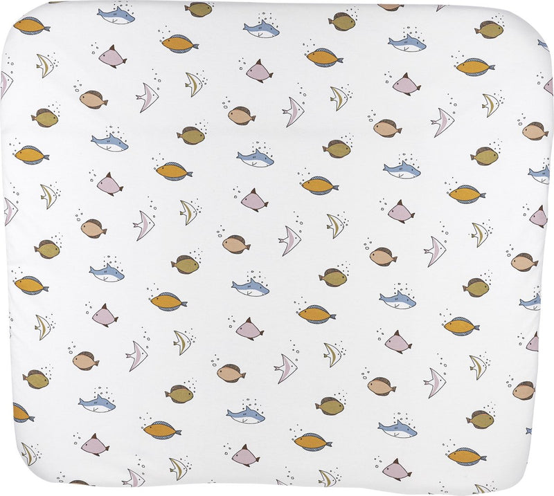 Meyco baby sea aankleedkussenhoes - multicolour - 85x75cm
