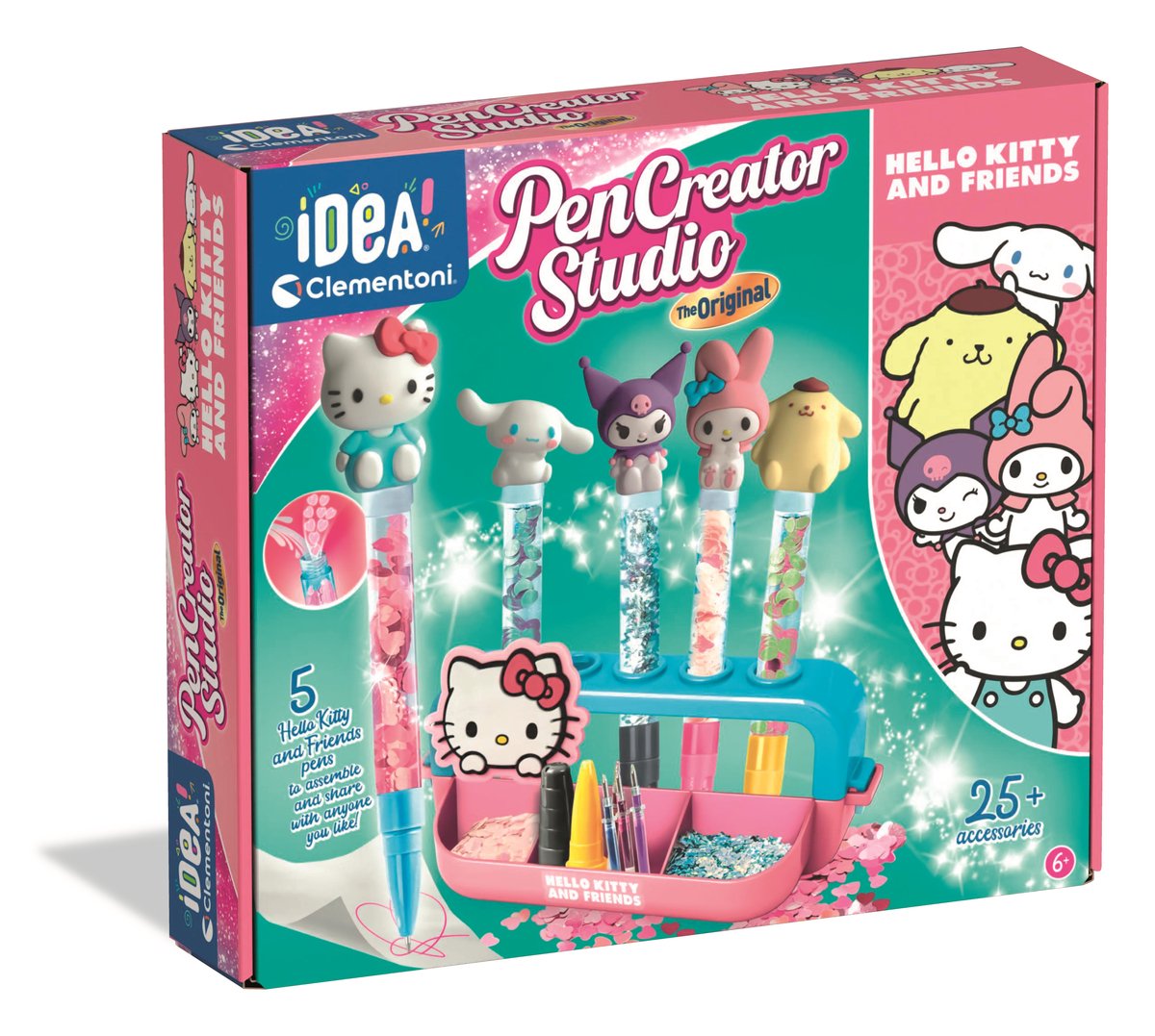 Kit per realizzare penne Hello Kitty Hello Kitty Friends Clementoni
