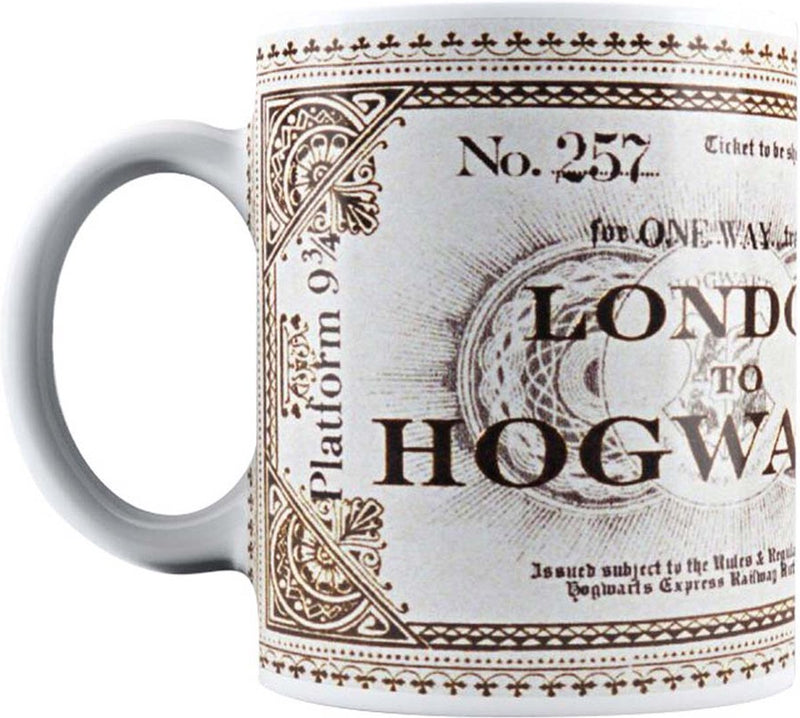Sihir dükkani mundo mágico - harry potter - taza - de londres a hogwarts