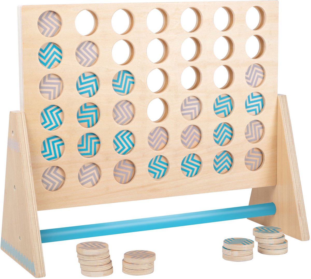 Small foot wooden game four in a row xxl, 43dlg.