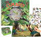 Depesche - explorer stickerworld - libro di adesivi con adesivi in rilievo