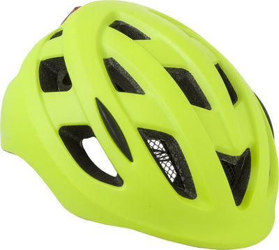 Agu Civick bicycle helmet - fluorescent yellow - L XL - incl. LED light