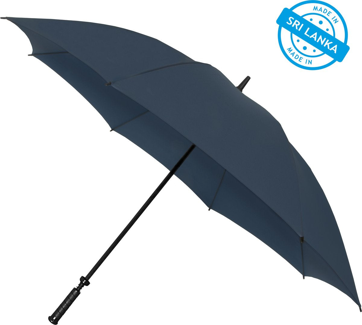 Falcone - xxl storm paraplu - ø 140 cm - windproof - marine blauw