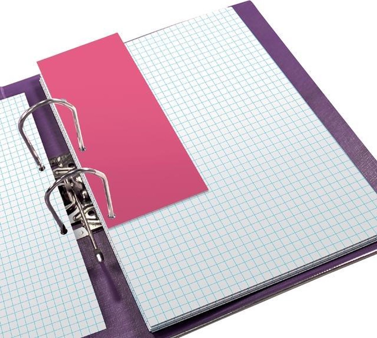 Tira divisoria Oxford duo 240x105mm rosa