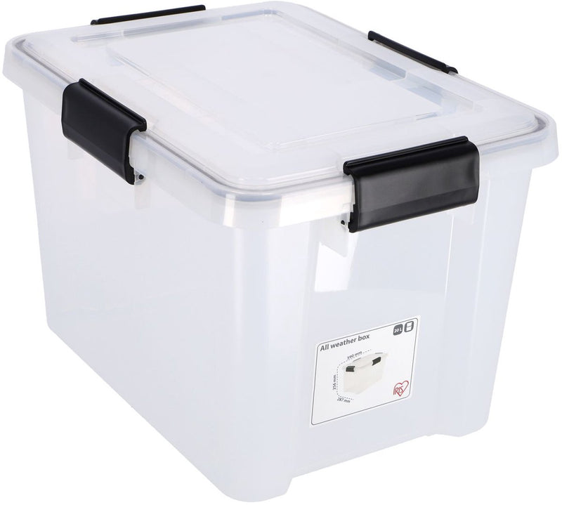IRIS AITITIGHT Box 20L trasparente 40x30x25 cm