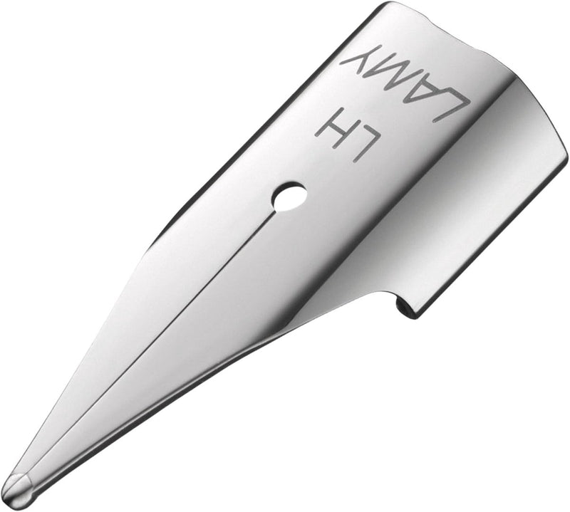Lamy z 50 plumín 888 - bolígrafo de repuesto de acero inoxidable cromado en color transparente - grosor del plumín izquierdo - plumín adecuado para suspensión para zurdos