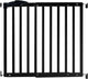 Puerta de seguridad Fenss Oslo 71-102 cm madera negra