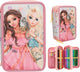 Depesche - topmodel 3-vaks etui - juicy