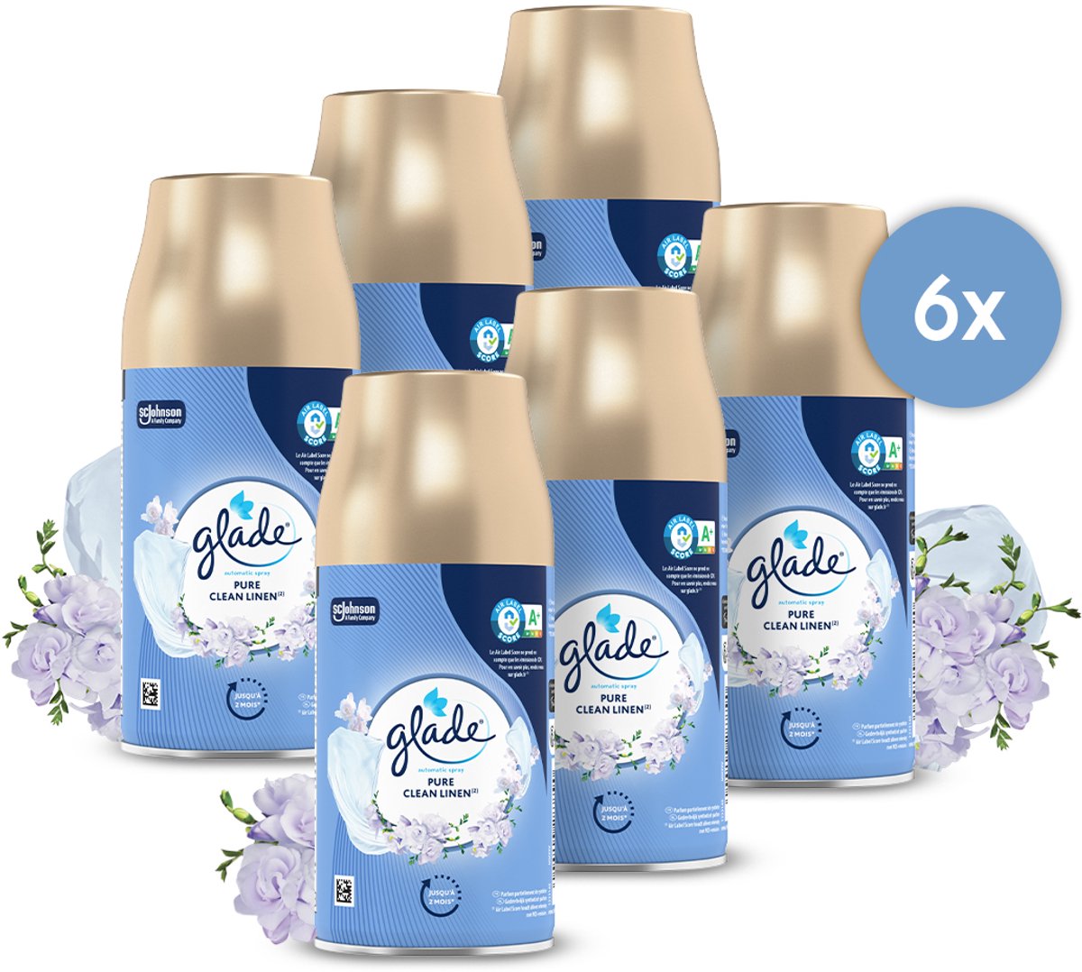 Pulverizador automático Glade - recambio de ropa limpia