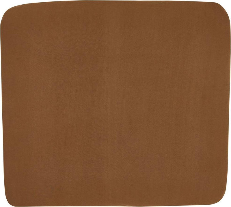Meyco baby uni aankleedkussenhoes - camel - 85x75cm